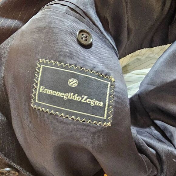 Ermenegildo Zegna Wool Blazer Sport Coat Jacket 60 EU - Picture 7 of 10